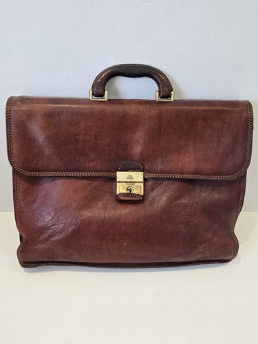 The bridge leather briefcase - leather,