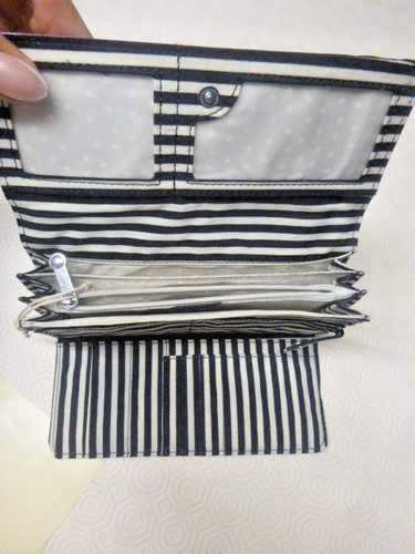 Kipling organiser purse black - organiser,