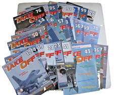 TAKE  OFF MAGAZINE BIG BUNDLE OF 55 ISSUES-- ALL PERFECT - LISTED BELOW