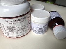 100g Silver nitrate photography, mirror making, electroplating