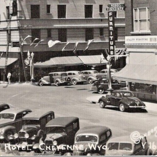 1940s rppc hobbs - rppc,