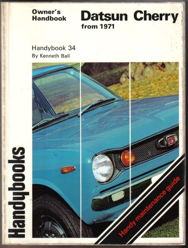 Datsun cherry from 1971 owners - cherry,