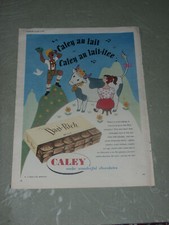 CALEY  CHOCOLATES  1954
