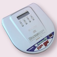 Sony CD Walkman - Compact Disc Player - Groove Slim - ESP2 - VGC (D-E805/S)