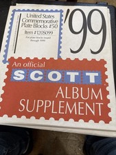 1999 Scott National Plate