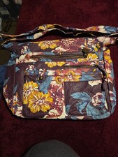 Mantaray Women's Floral Shoulder Bag Multicoloured