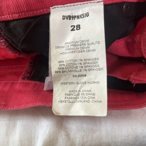 Victoria beckham jeans pink - beckham,