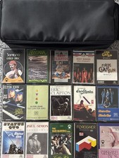 Cassette X 15 Job Lot / Eric Clapton / Santana / Elton John / Suzi Quattro /