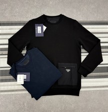 PRADA Sweatshirt in black & Navy colour all sizes S to XXL  Express delivery