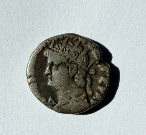 Nero tetradrachm 67 ad - ar,