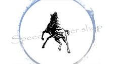 horse tribal graphic decal x1