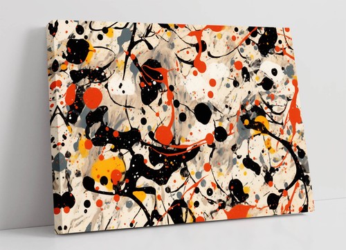 Jackson pollock red black - jackson,