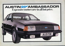 Austin Ambassador UK market full colour sales brochure ref.3533