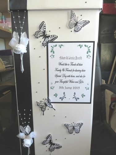 Tall posting box etc - tall, (wedding)