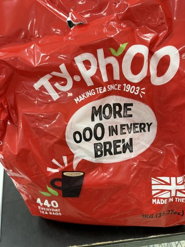 Typhoo tea bags bulk pack - 440,