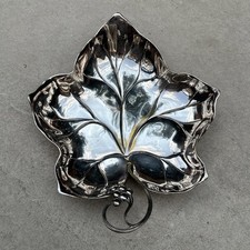 Antique wmf art nouveau leaf - art,