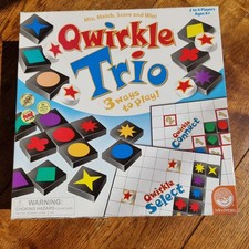 Qwirkle Trio Board Game - Rare