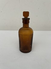 Vintage Amber Glass Pharmacy