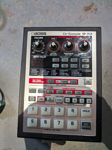 Boss 303 sample sampler - boss, dr.