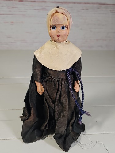 Vintage catholic nun doll - catholic,