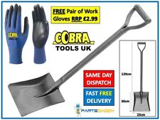 Heavy Duty Steel Square Mouth Builders Gardening Shovel Durable D Handle 25-48