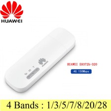 HUAWEI E8372h-320 4G LTE USB Dongle Modem-Wireless Router Unlocked Free Shipping