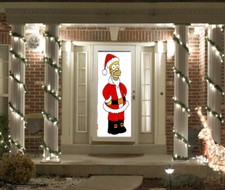 LIFE SIZE HOMER SANTA CLAUS