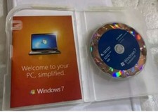 Microsoft  Windows 7 Professional 64 Bit  DVD disc  (FULL INSTALL)