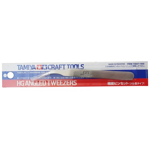 Tamiya angled tweezers - tamiya,