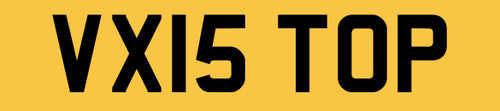 Number plate private - number,