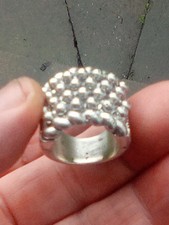 925 silver Keeper ring HEAVY