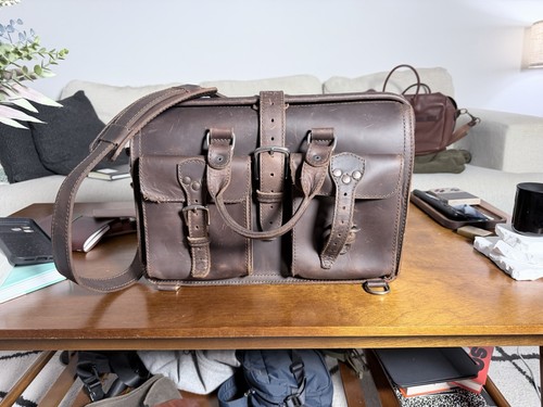 Saddleback leather flight bag - saddleback,