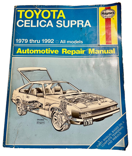 Haynes toyota celica supra - haynes,