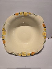 Art Defo Alfred Meakin Royal Marigold Serving Bowl