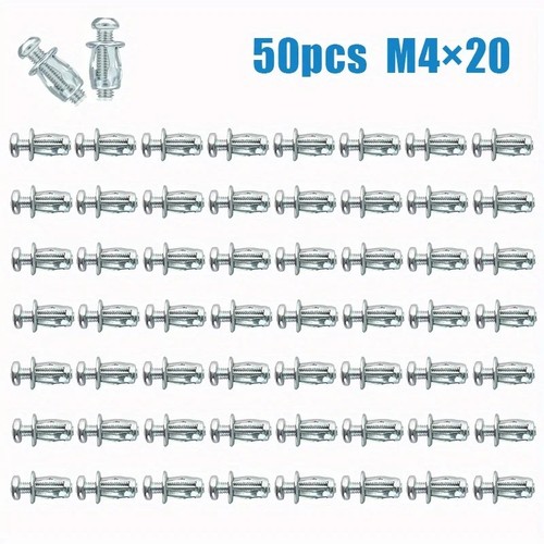 50pcs jack nuts car - m5, m6