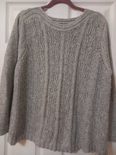 Ladies Grey Jumper Size Xl