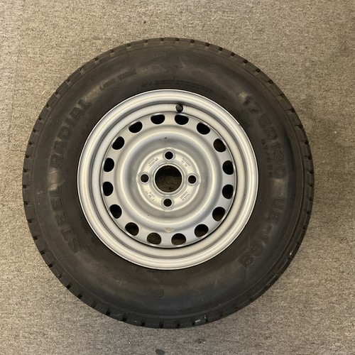 Caravan spare wheel - wheel, with