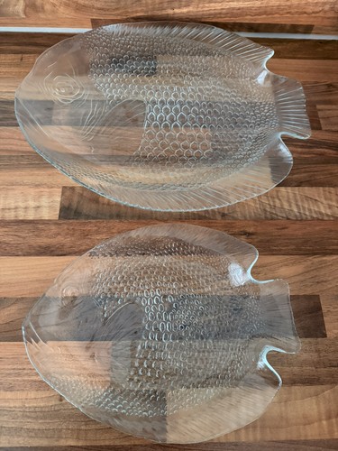 Vintage arcoroc france - arcoroc, fish