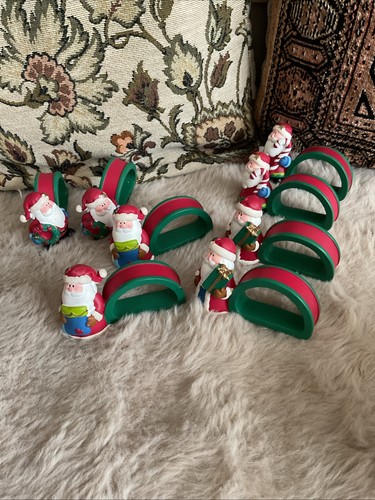 Christmas santa napkin - christmas,