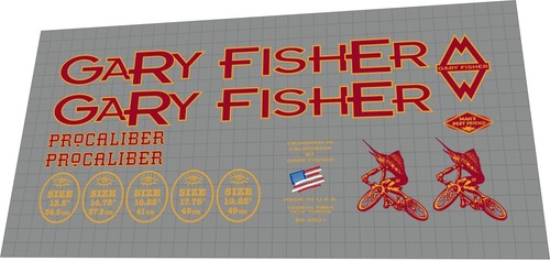 1996 gary fisher procaliber - gary,