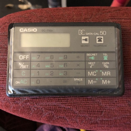 Vintage 1989 casio data - casio, 50