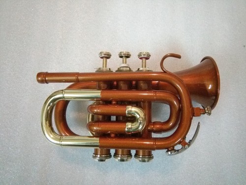 Trumpet pocket made copper - pocket,
