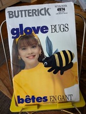 Vtg 1990 Folkmanis Glove Bugs