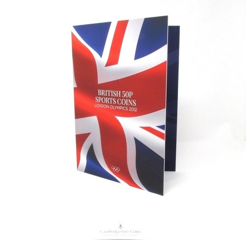 London olympic 2012 50p - 50, x