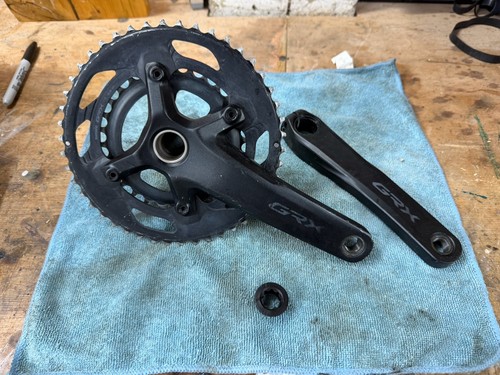Shimano grx 610 crankset - grx,