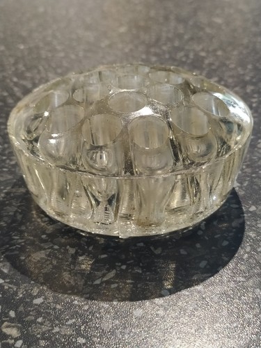 Vintage clear glass - ,