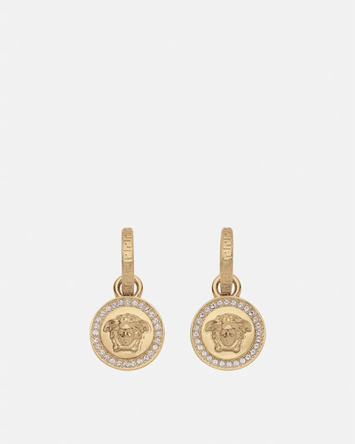 Versace crystal drop earrings - drop,