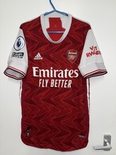Adidas Arsenal 2020/21 Home Heat Rdy Player Issue Authentic Football Shirt SAKA