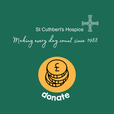 Charity Donation to St Cuthbert's Hospice