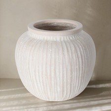 Large Rustic Minimalist Vase